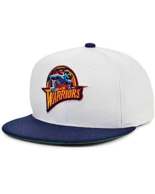 Mitchell & Ness snapback Golden State Warriors Summer Suede Snapback white