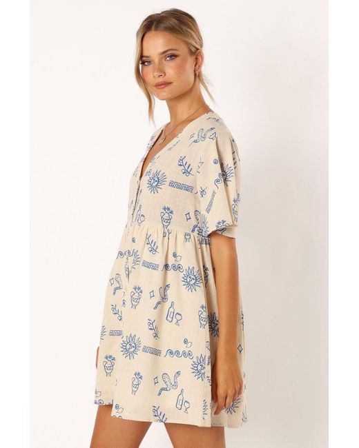 Petal & Pup Natural Elias Mini Dress