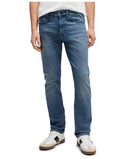 Boss Blue Boss By Soft Stretch Slim-fit Jeans for men