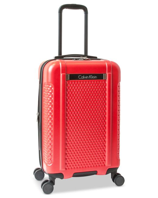 calvin klein driver 28 expandable hardside spinner suitcase