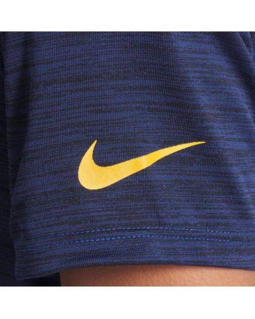 Nike Midnight Blue Los Angeles Rams 2025 Rivalries Collection Sideline Velocity Dri-fit T-shirt