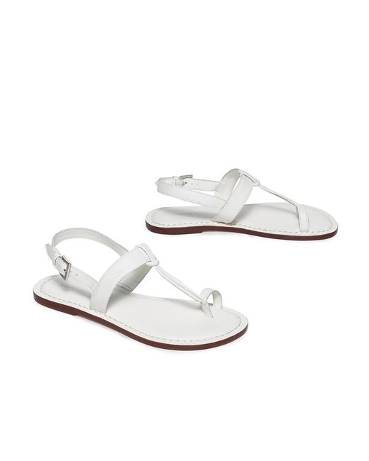 Bernardo White Bernardo Maverick 2 Toe Ring Sandal