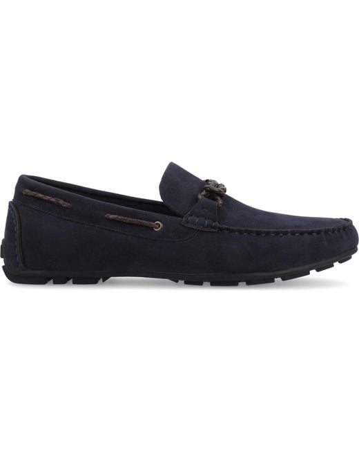 Vance Co. Blue Tyrell Driving Loafers for men