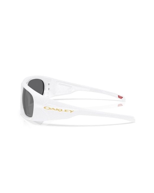 Oakley White Rectangle Sunglasses