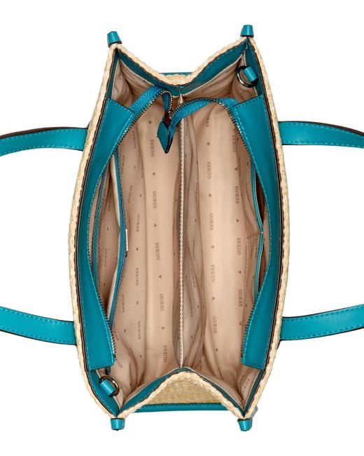Guess Blue Silvana Two-compartment Tote