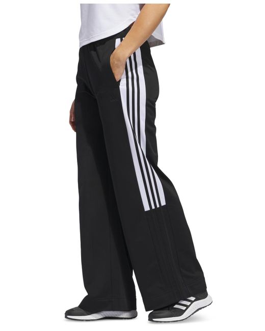 Adidas Black Colorblocked Tricot Pants