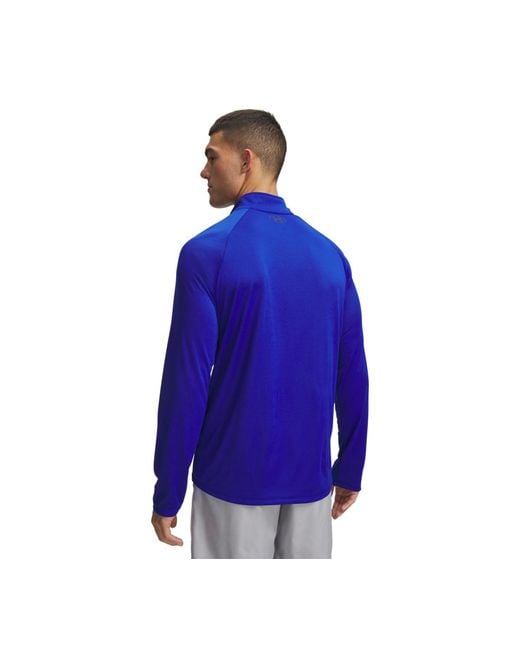 Under Armour Blue Ua Tech Half-zip Pullover for men