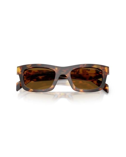 Prada Brown Polarized Sunglasses