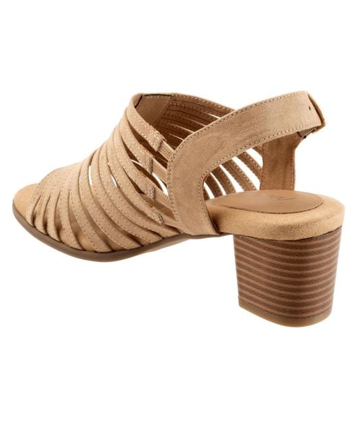 Trotters Brown Midge Sandal