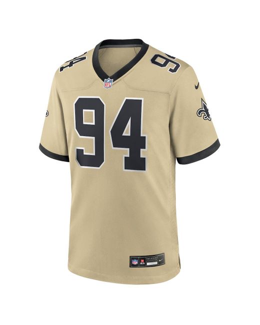Nike White Cameron Jordan New Orleans Saints Gameday S Alternate Game Player Jersey for men