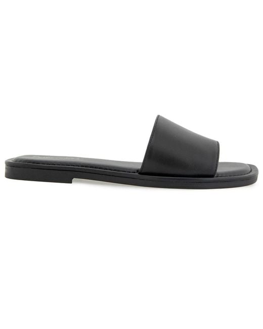 Splendid Black Dolly Slide Sandal