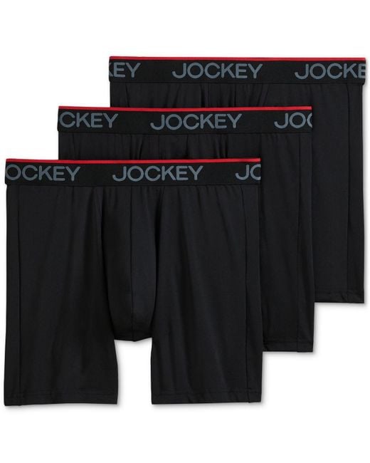 Jockey Synthetic 3-pk. Chafe Proof Pouch 7