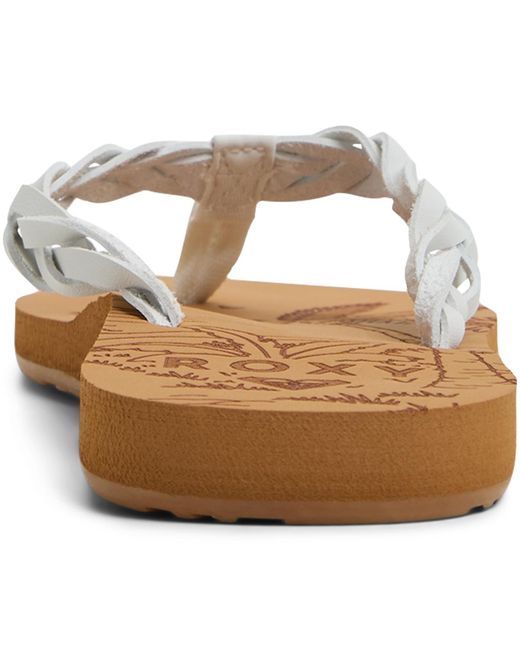 Roxy White Feel Breezie Sandals
