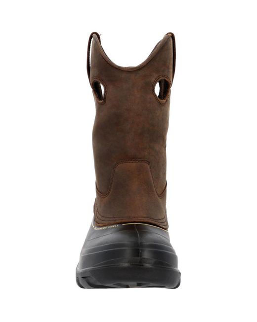 Georgia Boot Brown Muddog Work Wellington