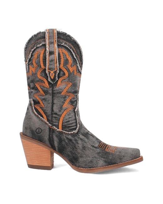 Dingo Brown Y'all Need Dolly Denim Boots