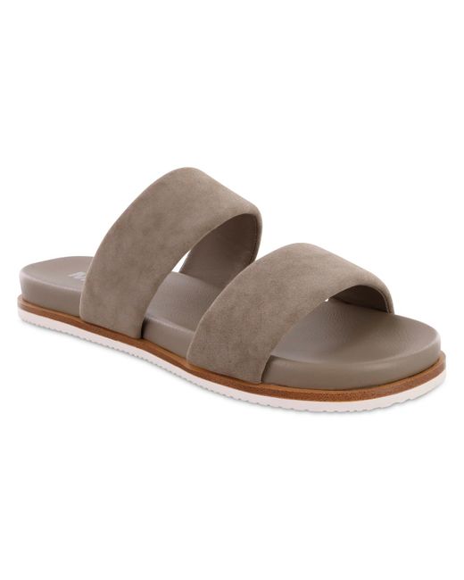 MIA Brown Valeri Flat Sandals