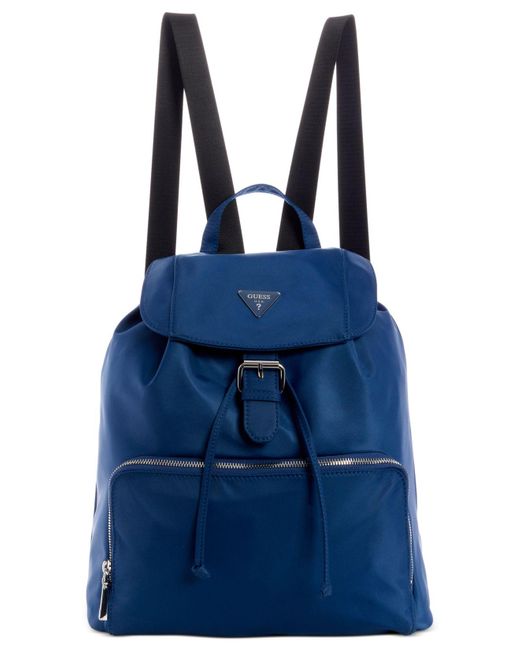 Guess Jaxi Large Backpack in Navy (Blue) - Lyst