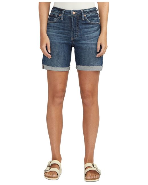 Silver Jeans Co. Blue Sure Thing Stretch Denim Shorts