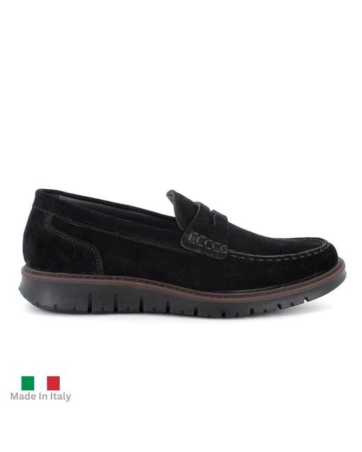 Alpine Swiss Black Mateo Made for men