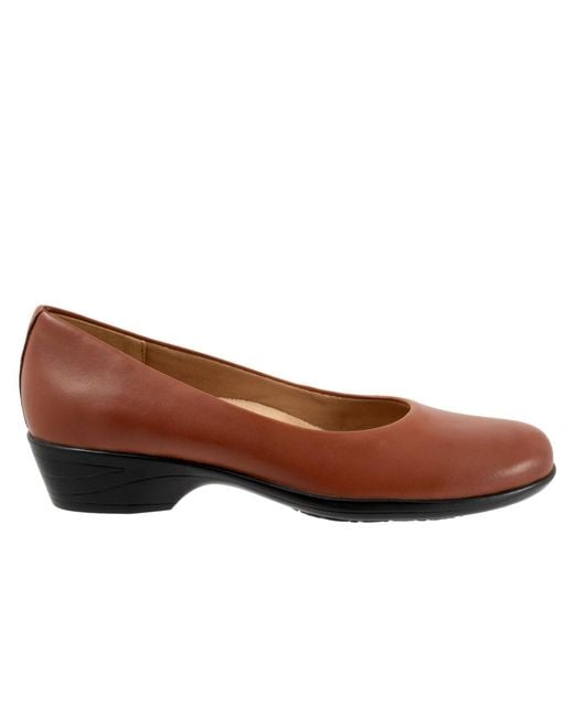 Trotters Brown Rozalin Flat