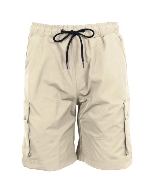 Galaxy By Harvic Natural Moisture Wicking Performance Quick Dry Cargo Shorts for men