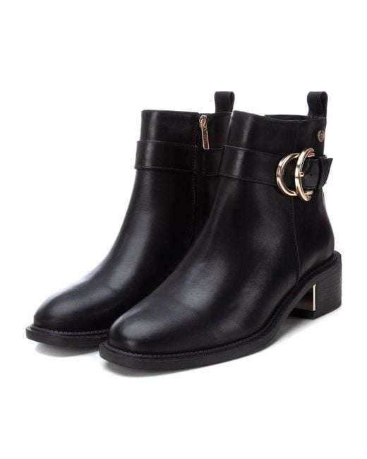 Xti Black Casual Booties