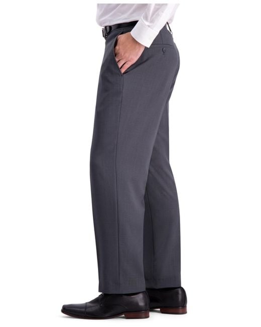 Haggar Blue Travel Performance Suit Separates Tailored Fit Pants for men