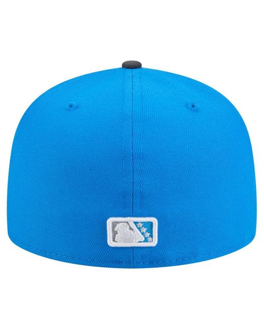 KTZ Blue Las Vegas Aviators Copa De La Diversion 59fifty Fitted Hat for men