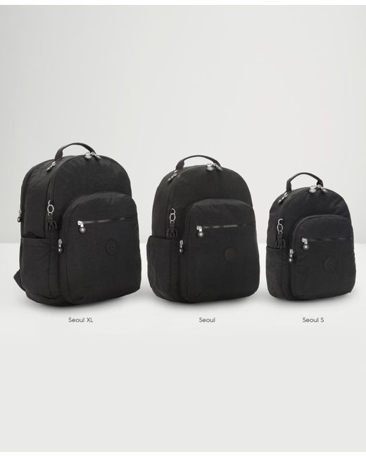 Kipling Seoul Medium Nylon Tablet Zippered Backpack
