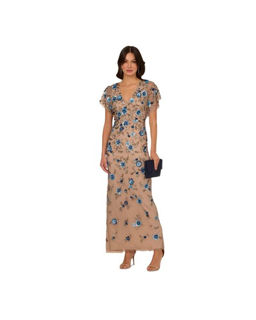 chinese dress ladies Amazon.com: Adrianna Papell Women's Beaded Mesh Godet Gown, Silver/Nude, 6  : Clothing, Shoes & Jewelry