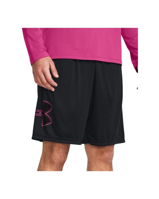 Under Armour Pink Ua Tech Logo 10" Shorts for men