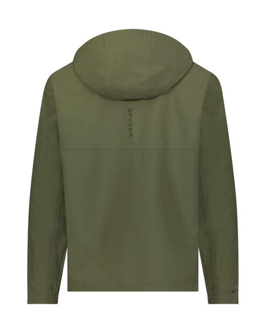 Spyder Green Cloudy Day Rain Jacket
