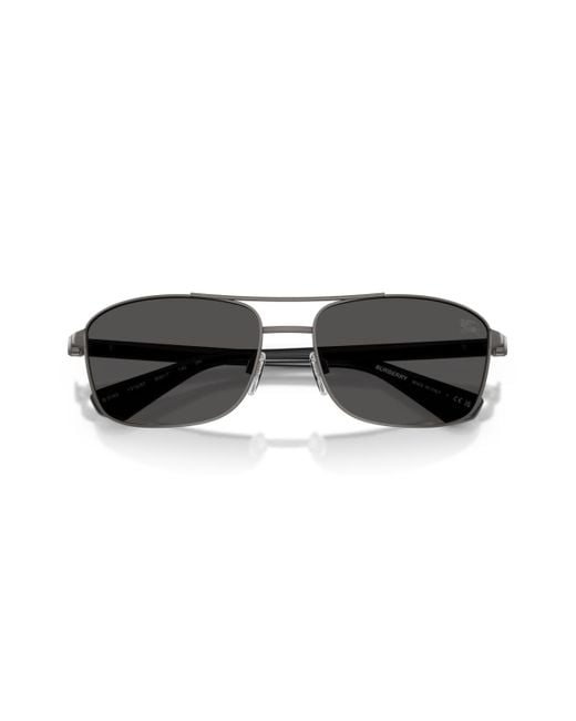 Burberry Black Large Sunglasses for men