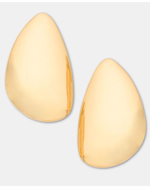 INC International Concepts Natural Teardrop Statement Stud Earrings