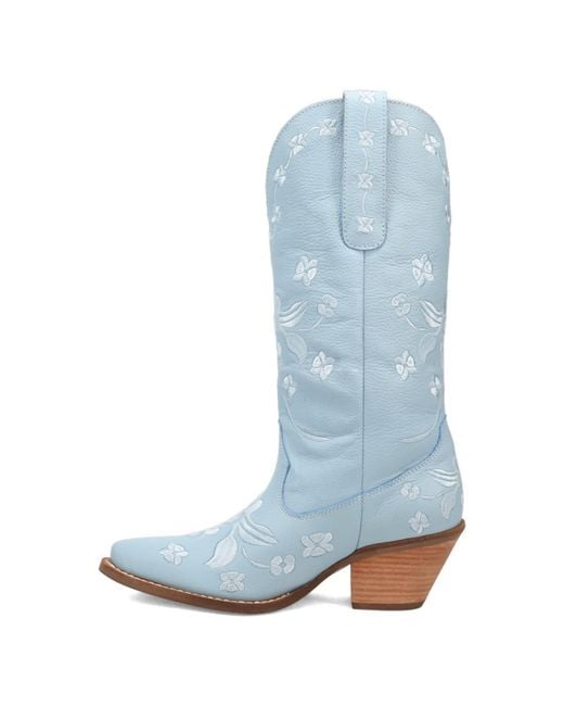 Dingo Blue Love Bug Leather Boot