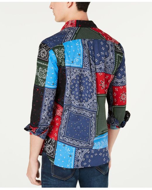 Levi's Cotton Bandana Patch Shirt in 