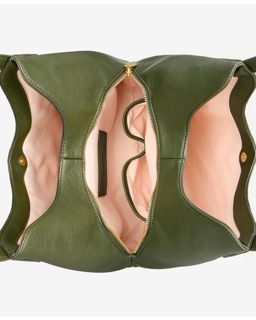 Style & Co. Green Medium Woven Four Poster Bag