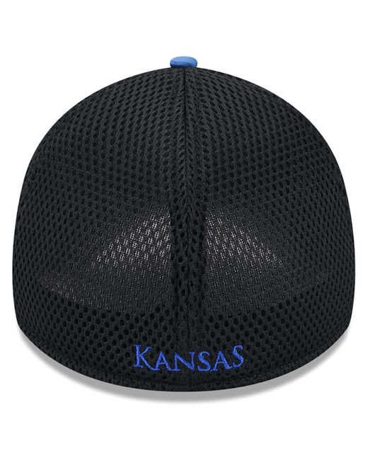 KTZ Blue Camo/black Kansas Jayhawks Active 39thirty Flex Hat for men
