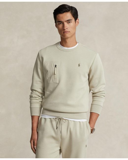 Polo Ralph Lauren Natural Double-knit Pocket Sweatshirt for men