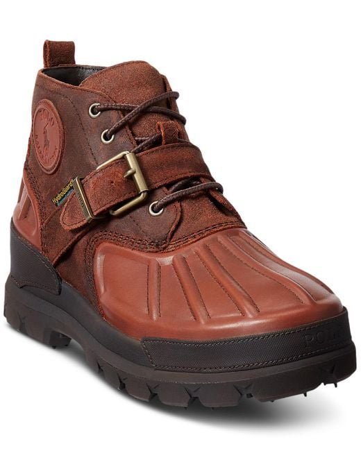 polo ralph lauren kieran suede boot