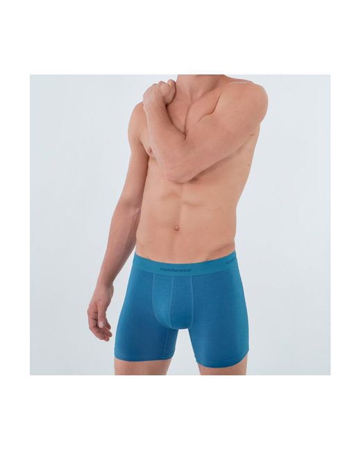 Rounderbum Blue Boxer Brief Essentials 5 Pack for men