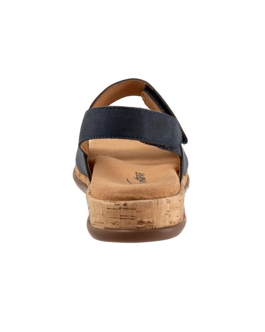 Trotters Blue Gemini Sandal