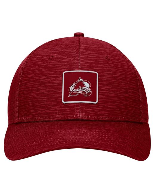 Fanatics Red Branded Burgundy Colorado Avalanche Authentic Pro Road Trucker Adjustable Hat