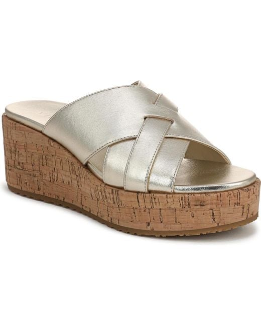 Vionic White Dawn Slide Sandals