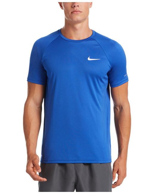 Nike Blue Short Sleeve Hydroguard Logo T-shirt for men