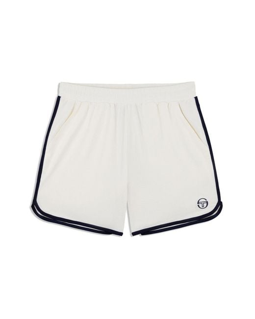 Sergio Tacchini White Grata Active Short