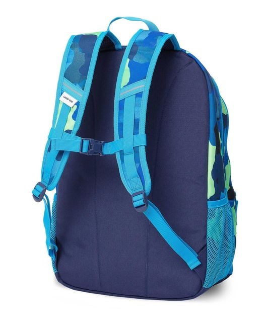 Lands' End Blue Kids Classmate Large Backpack