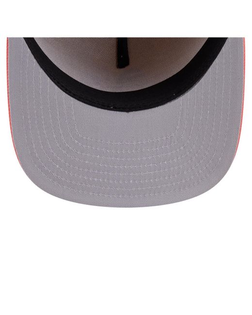 KTZ Pink Light Beige/coral Athletics Two-tone Color Pack A-frame 59fifty Fitted Hat