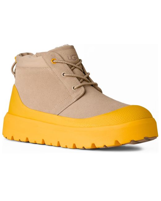 Ugg Yellow Neumel Weather Hybrid Chukka Boot for men