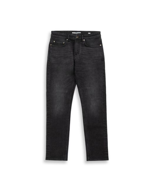 Rodd & Gunn Black Lyell Straight Fit Denim Jeans for men